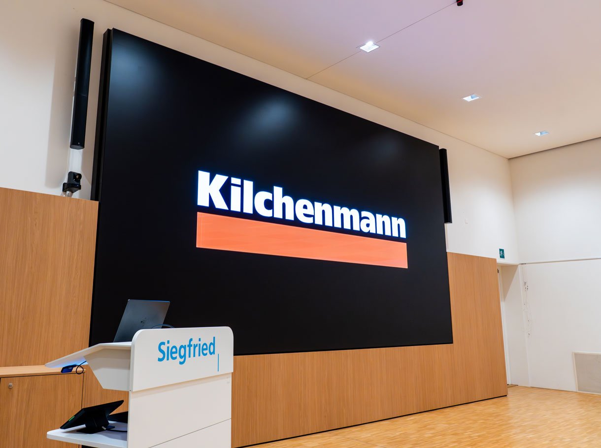 Siegfried AG Zofingen Forum - Focus sur l'affichage