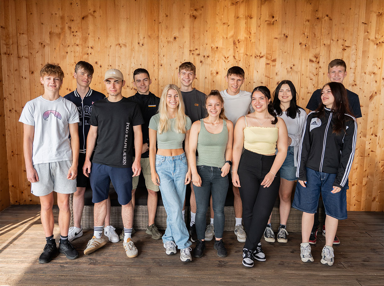 Photo de groupe des apprentis Kilchenmann