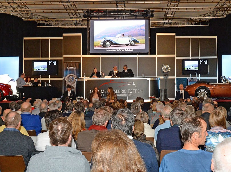 Referenzbild Classic Car Auction 2019 in Gstaad