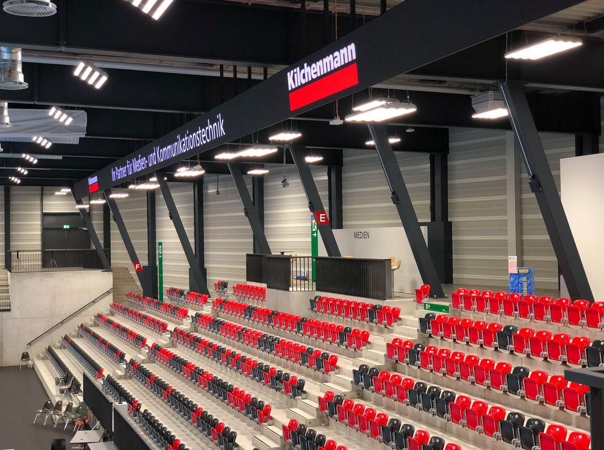 Referenzbild Mobiliar Arena Gümligen, LED