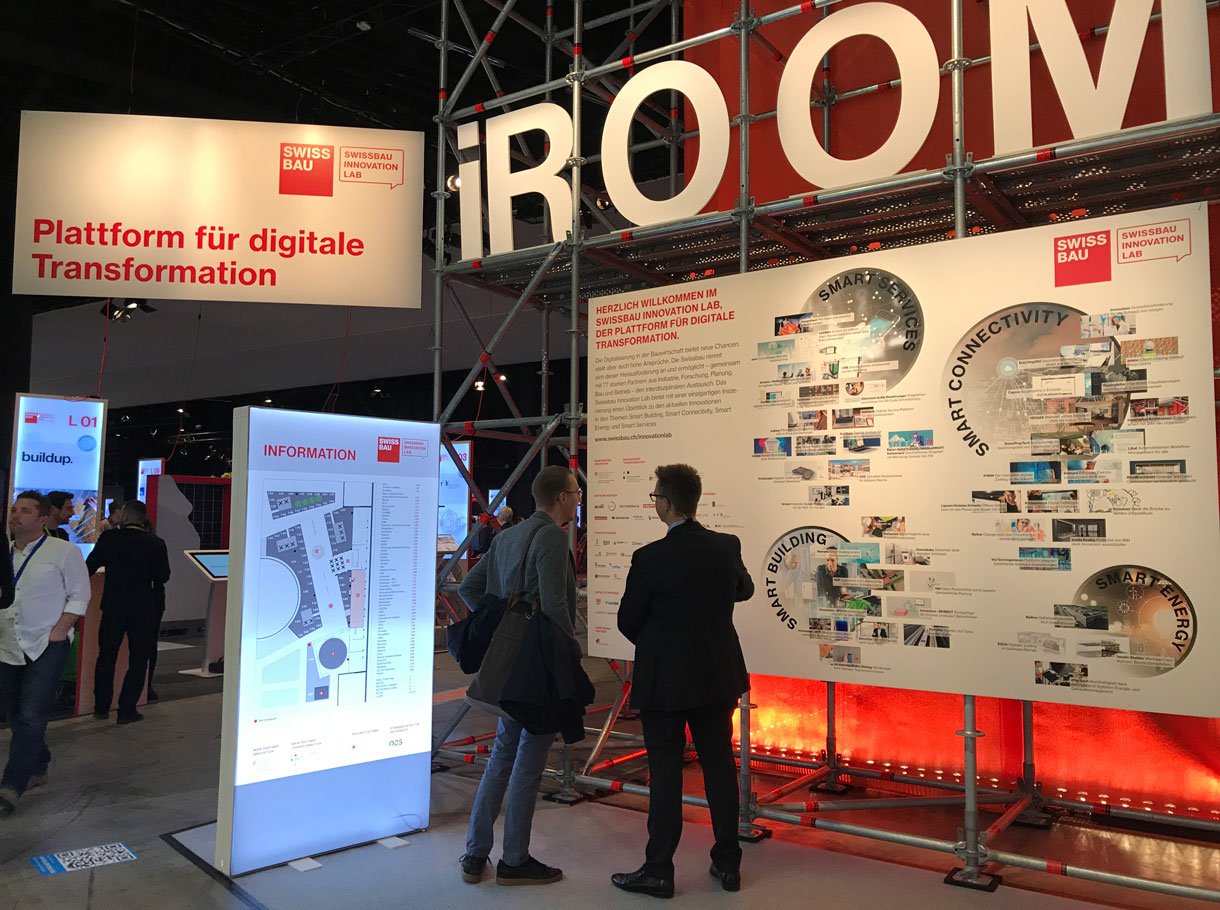 Image de référence Swissbau Innovation Lab 2020 - iRoom