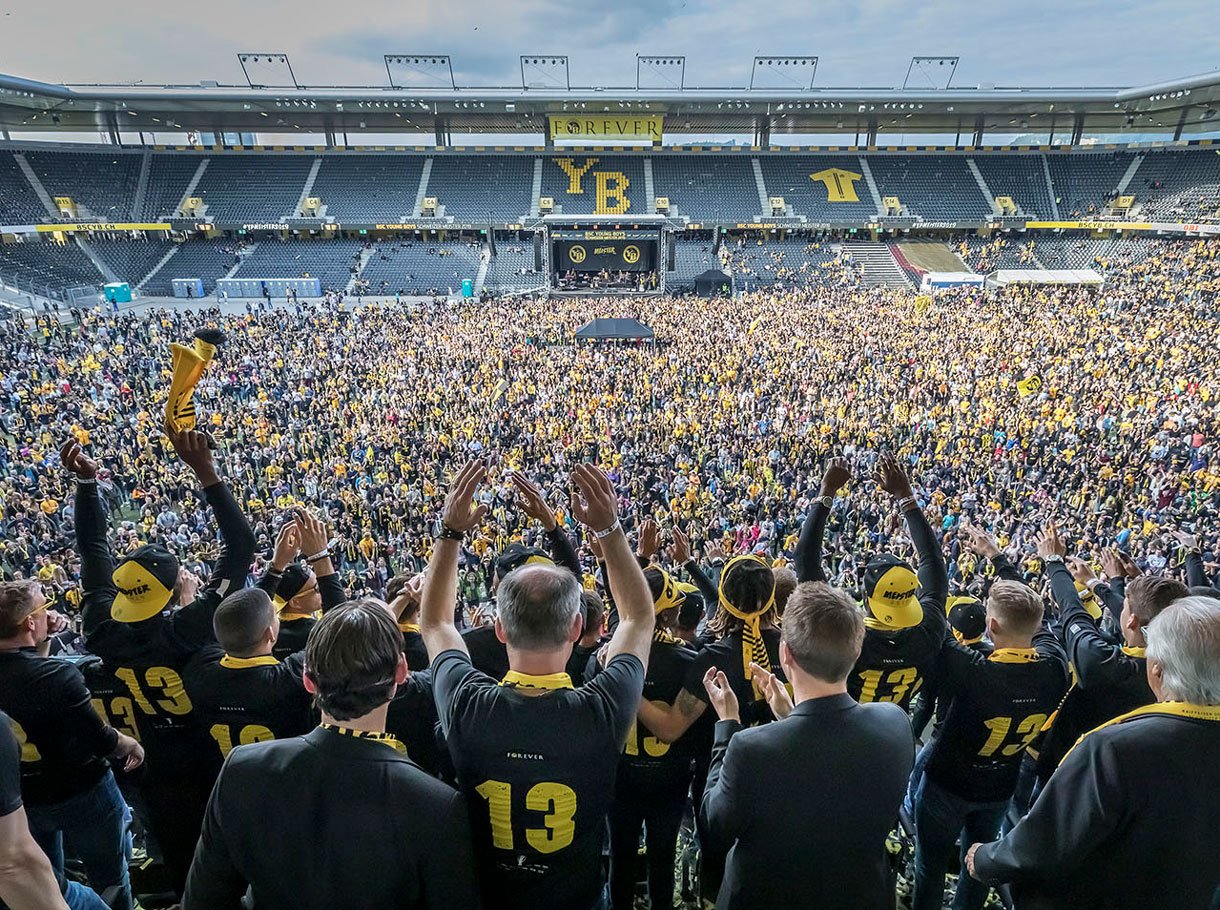 Référence Célébration du championnat YB 2019