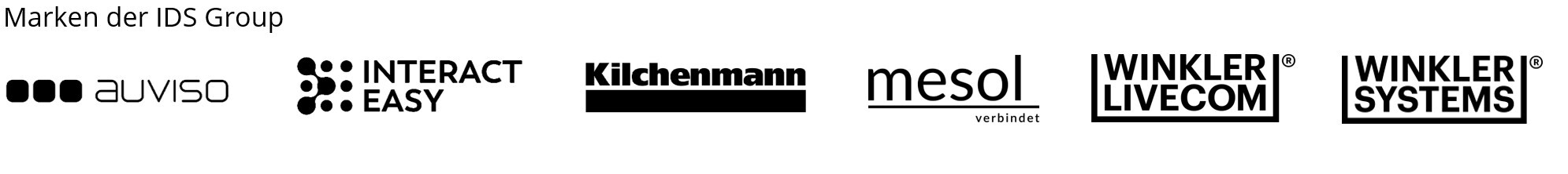 Marques du groupe IDS