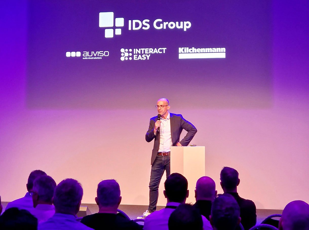 Événement ISE Know-how, scène, Spinnerei Emmenbrücke, Kilchenmann AG