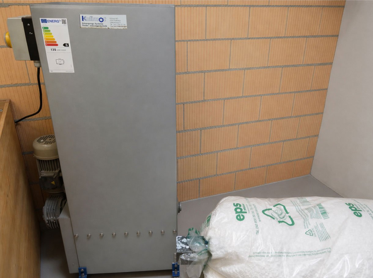 Machine de réduction EPS, durabilité, Kilchenmann AG