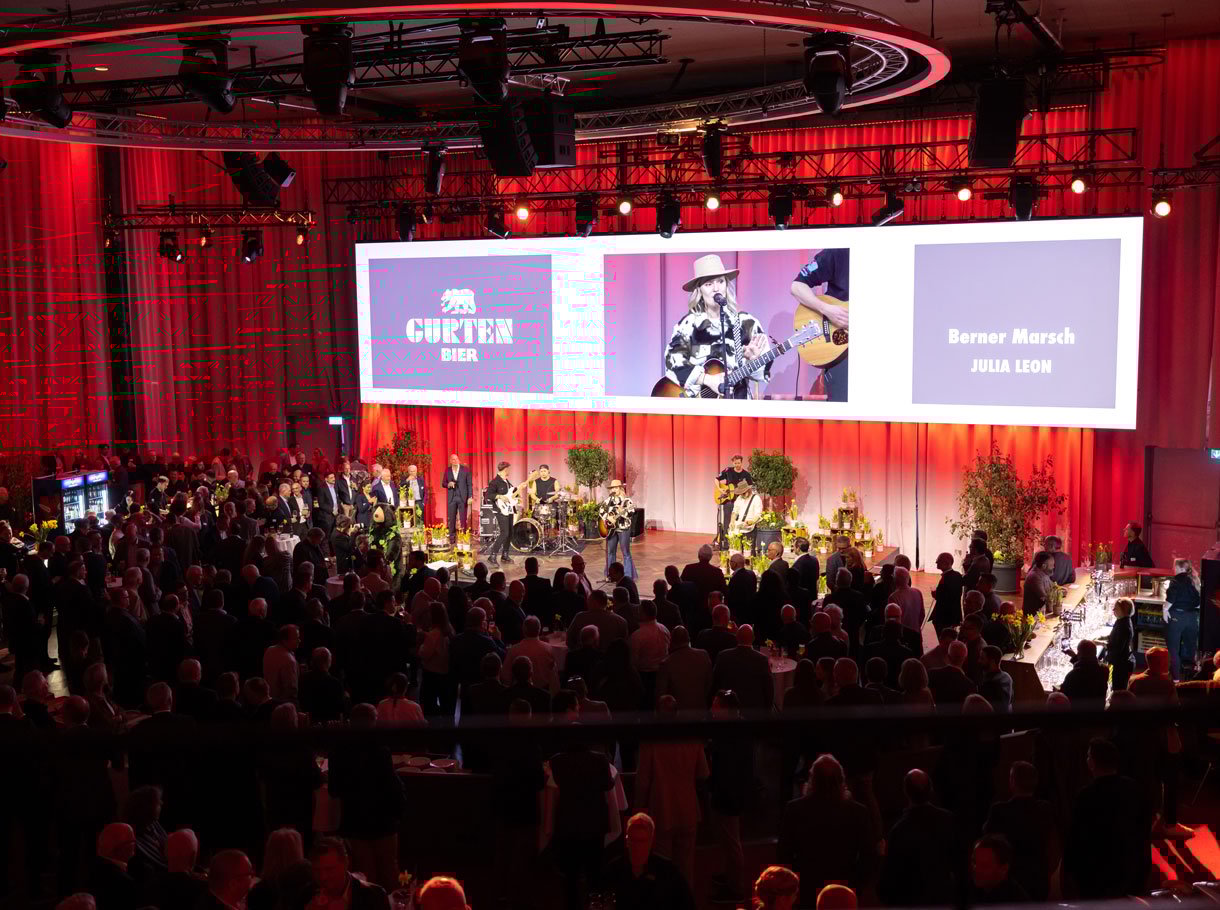 Numéro musical, Arena, Feldschlösschen Osterschoppen 2026, Kursaal de Berne, Kilchenmann AG