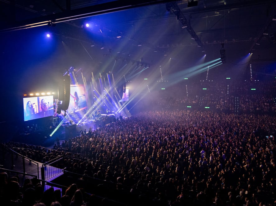 Concert du 25e anniversaire de Gölä, Hallenstadion Zurich, partenaire technique Kilchenmann