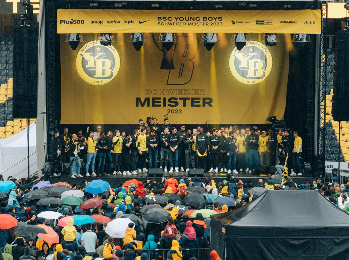 Fête de la victoire des YB en 2023 à Berne : un moment inoubliable pour la ville