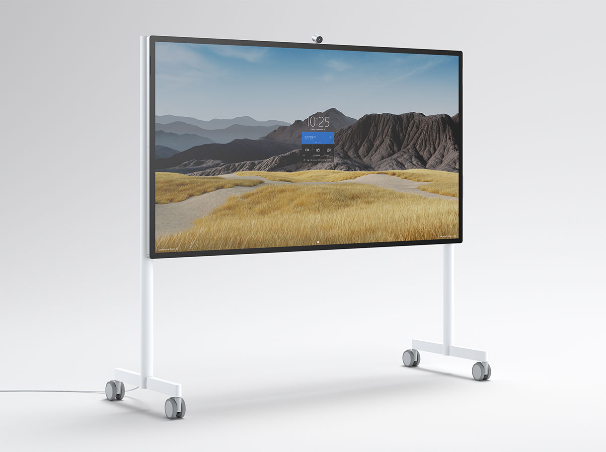 Enfin ici ! Le grand Microsoft Surface Hub 2S de 85 pouces