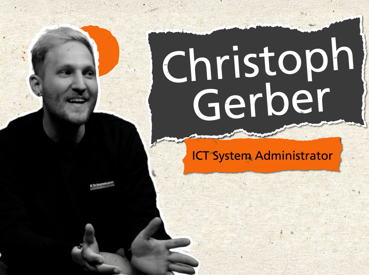 Christoph Gerber, administrateur système ICT